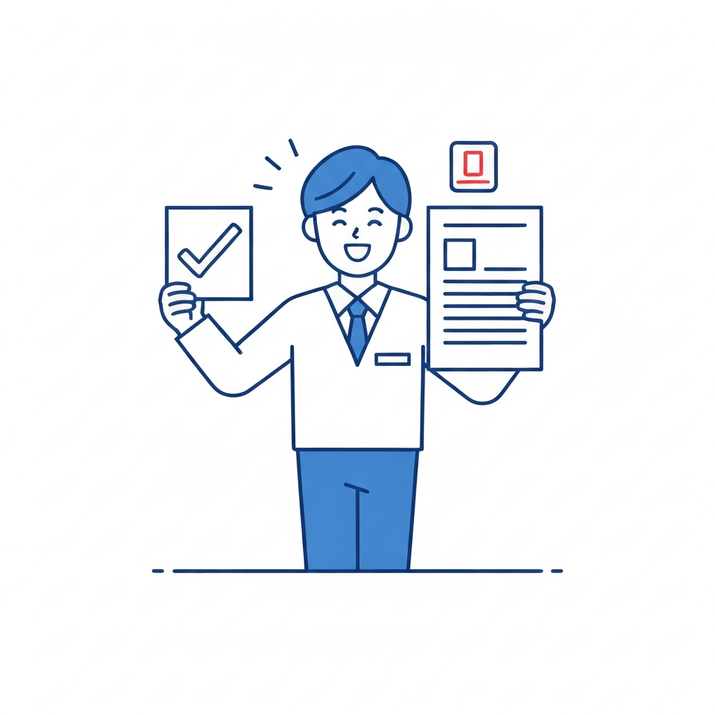 手続き完了イメージ